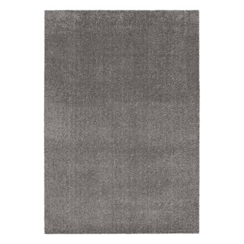 Alfombra Interior De Terciopelo Rizado Gris, 160 X 230cm I Sweeek