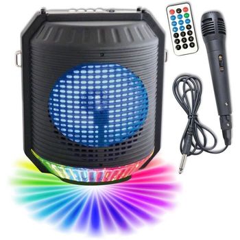 Altavoz Con Luz De Karaoke Bluetooth Hp74bth - 20w - Luz Led Inovalley