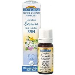 Biofloral Flores De Bach Complejo Emergencia Noche Bio 9 G G