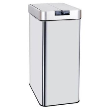 Cubo De Basura Con Pedal Doble 2x30l Reciclaje, Plata con Ofertas en  Carrefour