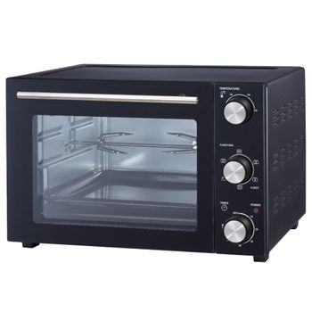 Horno Tostador 10 Litros Negro Orbegozo. Regulador De Temperatura De 100º A  230ºc. Potencia: 650 W. con Ofertas en Carrefour