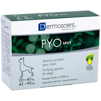 Dermoscent Pyospot Perro 20-40kg 4 X 2,4 Ml