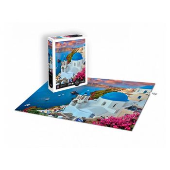 Puzzle 1000p Paisaje - Islas De Santorini - Grecia