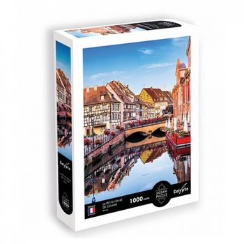 Puzzle La Pequeña Venecia De Colmar - Alsacia 1000 Piezas