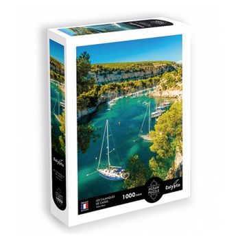 Puzzle Las Calas De Cassis - Costa Azul 1000p