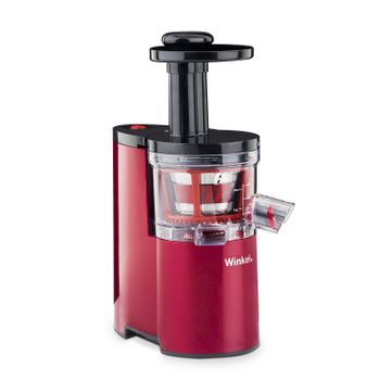 Licuadora Prensado Frío, para Verduras y Frutas, Slow Juicer, Baja  Velocidad 60 RPM, Acero Inox, Reverse, MPM, Plata, 150, MSO-12M