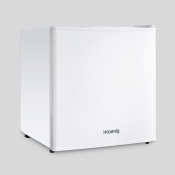 Mini Congelador Vertical Fgw400 H.koenig, 75 W, 31 Litros, Alto 51 Cm, 2 Compartimientos, Silencioso, Blanco