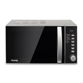 Microondas sin plato digital táctil de 25 litros GrandHeat 2500 Flatbed  Touch Black Cecotec - Mi mejor hogar