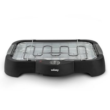 Wëasy TIK12 Raclette para 2 personas , 2 en 1 Grill, 400 W, Recubrimiento y  2 Sartenes