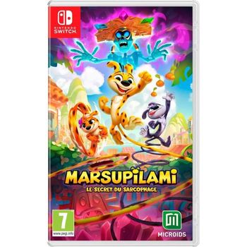 Marsupilami:el Secreto Sarcófago Edicion Tropical Para Nintendo Switch