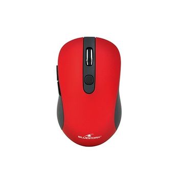 Raton Optico Wireless Bluestork Rojo