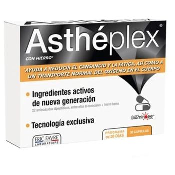 Eric Favre Asthéplex Programa 30 Días 30 Cápsulas