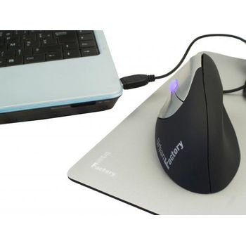 Urban Factory Ergo Mouse, Óptico, Usb, 1600 Dpi