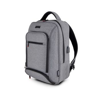 Mochila Para Portátil Urban Factory Mce15uf Gris 15.6"