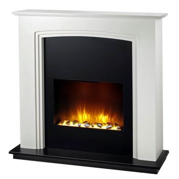 chimenea-eléctrica-con-mueble-aparador-rustico-color-gris – Firstline España