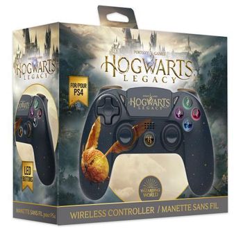 Mando Inalambrico Hogwarts Legacy Vivet De Oro Ps4