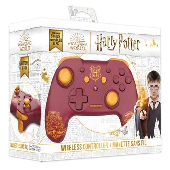 Mando Inalambrico Harry Potter Gryffindor Rojo Switch