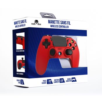 Mando Bluetooth Rojo Freaks & Geeks Ps4