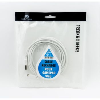 Cable De Carga Gamepad Freaks & Geeks Wiiu