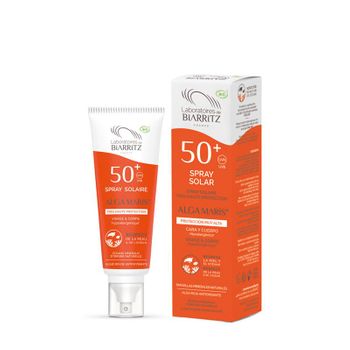 Protector Solar En Spray Cara & Cuerpo Spf 50 Alga Maris 100 Ml