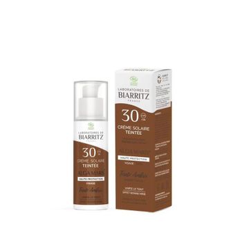 Crema Facial Color Amber Spf30 Biarritz