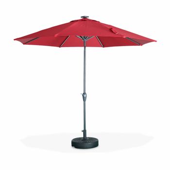 Parasol, Sombrilla Central, Rojo, 270cm | Helios | Sweeek