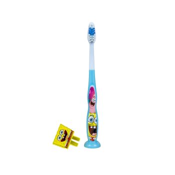 Cepillo De Dientes Infantil Ergonómico - Bob Esponja