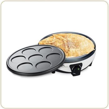 Crepera, Máquina de Hacer Crepes, Tortitas, Antiadherente, Regulador  Temperatura, Plato 30 cm, Negro, Adler AD3058 con Ofertas en Carrefour