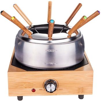 Lagrange - Set wok et fondue électrique 900w 8 fourchettes