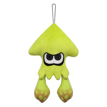 Peluche 23 Cm Squid Neon Yellow Splatoon 2