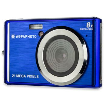 Agfa Photo Realishot Dc5200 - Cámara Digital Compacta (21 Mp, Lcd De 2,4", Zoom Digital 8x, Batería De Litio) "