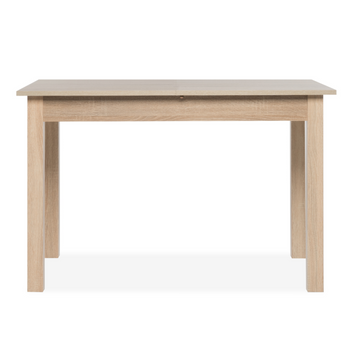 Mesa De Comedor De Madera Extensible 6 Plazas Brooks