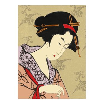 Japan - Signature Poster - Wall Poster - Formato Retrato - Papel Fine Art Mate 270g - Diseño Geisha - 60x80 Cm
