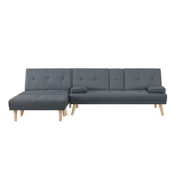 SOFA CAMA BERLIN- SILLA 3 EN 1 -RECLINABLE- GRIS CLARO-ESTILO RELAX® ESTILO  RELAX