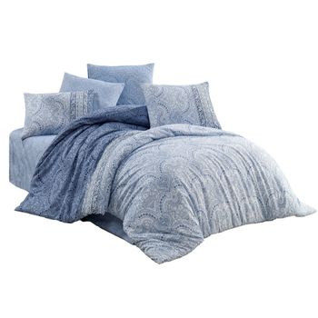 Juego De Cama Carin 260 X 240 Cm - Azul