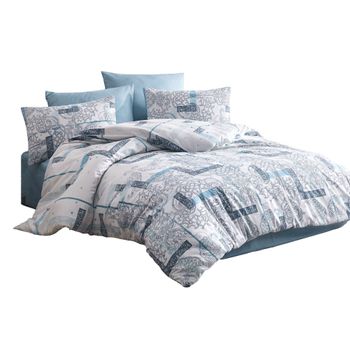 Juego De Cama Martina 240 X 220 Cm - Azul