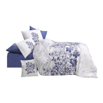 Juego De Cama Armina 260 X 240 Cm - Azul