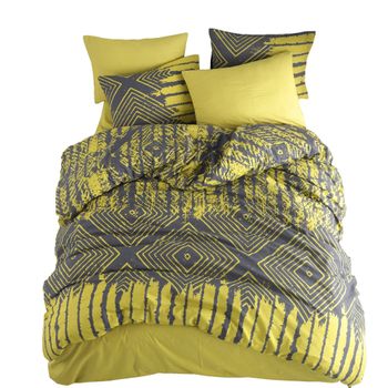 Juego De Cama Modenna 240 X 220 Cm - Amarillo