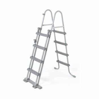 Escalera Con 4 Peldaños Para Piscinas De Hasta 122 Cm De Altura,