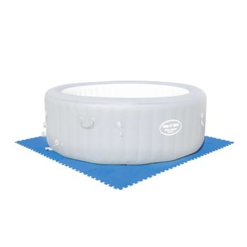 Pack 9 Piezas De Suelo Para Piscina 50x50cm, Protección Del Suelo |