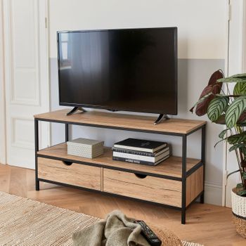 Mueble Luvio Tv Patas De Metal con Ofertas en Carrefour