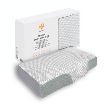 Almohada Ergonómica Antiarrugas Antiacúfenos Ergo 65x42x10 Cm  Extra Grande Inphysio