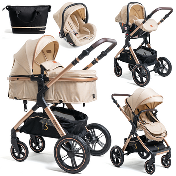 Carrito De Bebé Duo 2 In 1 Myla Beige con Ofertas en Carrefour