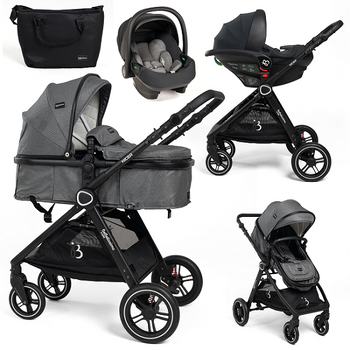 Carrito De Bebé Trío Convertible Con Bolso Heaven Lorelli Negro con Ofertas  en Carrefour