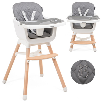 Trona Para Bebe , Convertible En Silla - 2 En 1 - Doble Bandeja, Trona  Evolutiva - Tronas De Bebe - Trona Convertible - 6 Meses - 20 Kg-  Pinguin,bebelisimo con Ofertas en Carrefour