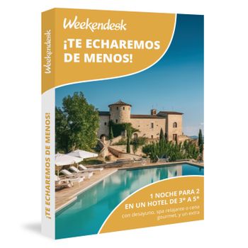 Caja Regalo Estancia - ¡te Echaremos De Menos!