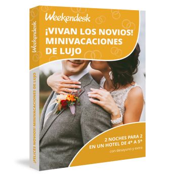 Caja Regalo Estancias - ¡vivan Los Novios! Minivacaciones De Lujo