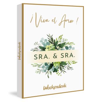 Caja Regalo Estancias - Sra. & Sra. ¡viva El Amor!