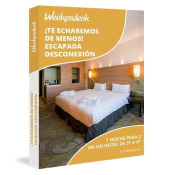 Caja Regalo Estancias - ¡te Echaremos De Menos! Escapada Desconexión