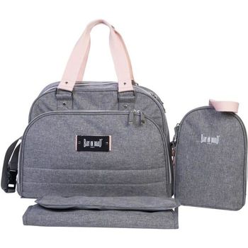 Bolso Cambiador Urban Sweet Pink - Gris / Rosa Baby On Board